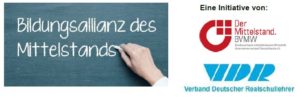 Initiative von der Mittelstand BVMR und Verbande Deutscher Realschullehrer VDR